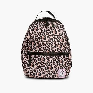 Jane Starchild Medium Backpack in Leopard Print